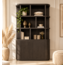 Livingfurn Boekenkast Novero Espresso 145cm