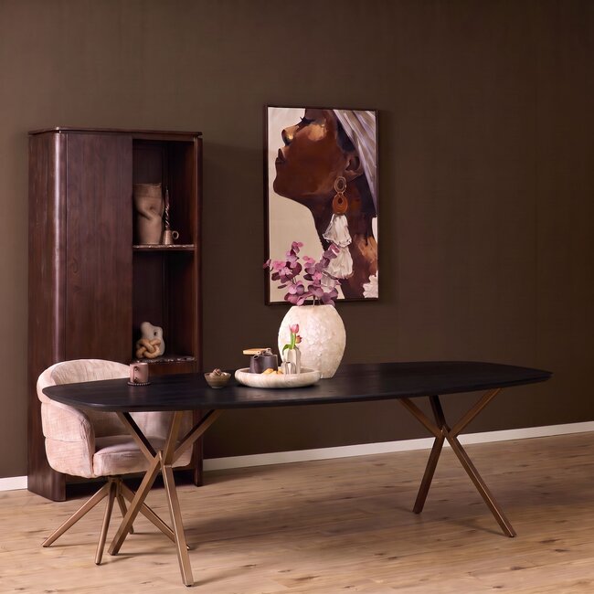 Starfurn Eettafel Ferris Deens Ovaal 240 cm Eiken | Starfurn