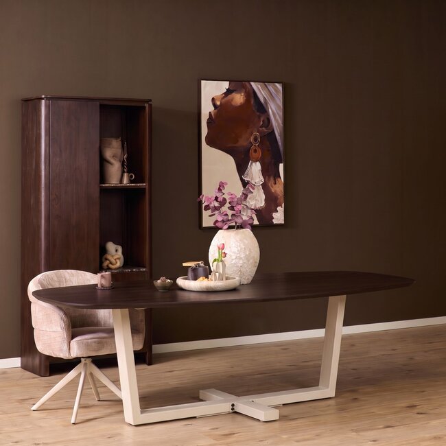 Starfurn Eettafel Ferris Deens Ovaal 200 cm Eiken | Starfurn