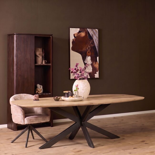 Starfurn Eettafel Ferris Deens Ovaal 180 cm Eiken | Starfurn