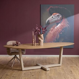 Starfurn Eiken Eettafel Cloud Organisch 280 cm