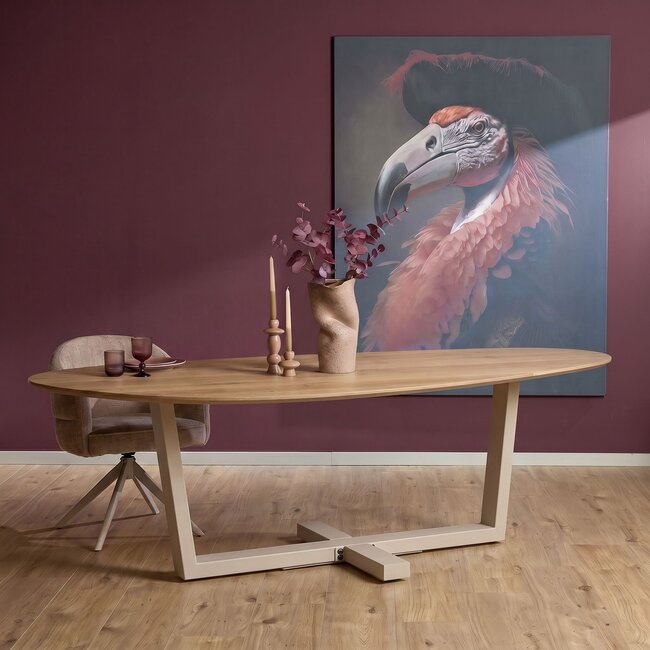 Starfurn Eiken Eettafel Cloud Organisch 280 cm