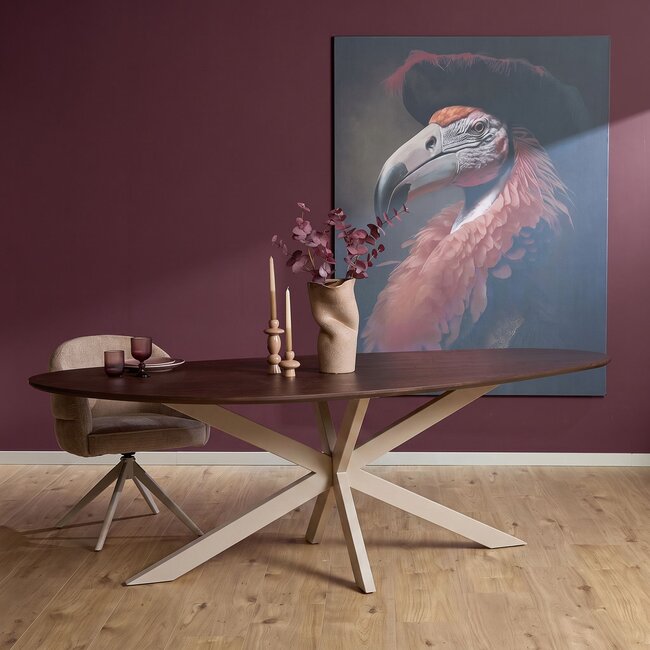Starfurn Eiken Eettafel Cloud Organisch 280 cm