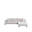 Label51 Hoekbank Luxor Rechts | Naturel Marbella | Zwart Metaal