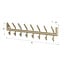 WoonStijl Kapstok Tubo 2x8 haken Beige