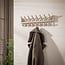 WoonStijl Kapstok Tubo 2x8 haken Beige