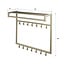 WoonStijl Kapstok Tubo hoog 2x7 haken Beige