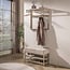 WoonStijl Kapstok Tubo hoog 2x7 haken Beige