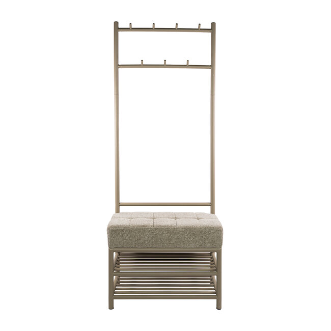 WoonStijl Garderobebank Luno 70cm Beige