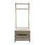 WoonStijl Garderobebank Luno 70cm Beige