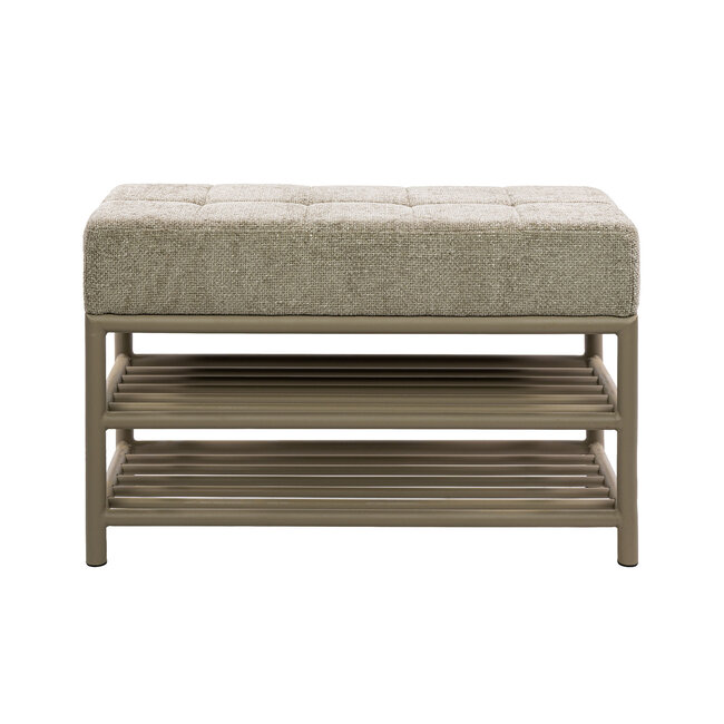WoonStijl Schoenenbank Terra 85cm Beige