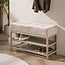 WoonStijl Schoenenbank Terra 85cm Beige