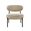 WoonStijl Fauteuil Round - Monti zand - Bruin frame