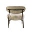 WoonStijl Fauteuil Round - Monti zand - Bruin frame