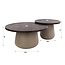 WoonStijl Salontafelset Dune Beige rond