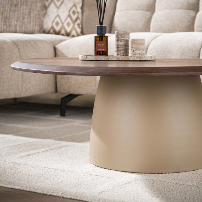 WoonStijl Salontafel Dune driehoekig Beige