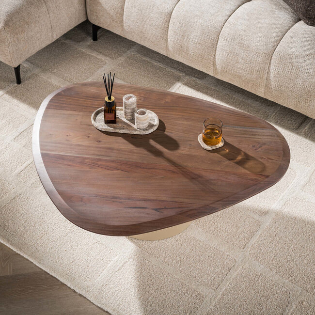 WoonStijl Salontafel Dune driehoekig Beige