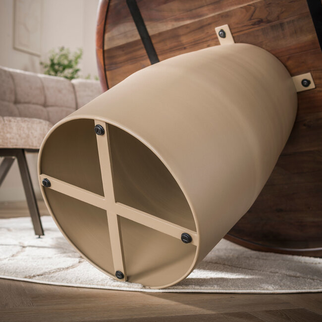 WoonStijl Eettafel Dune rond Ø130cm Beige