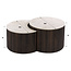 WoonStijl Salontafel Ceramo half rond set van 2 Taj Mahal