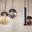 WoonStijl Hanglamp Orb 6+5-lichts Zwart