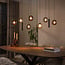 WoonStijl Hanglamp Orb 6+5-lichts Zwart