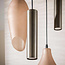 WoonStijl Hanglamp Cocoon pendel getrapt 5-lichts Sienna bruin-frosted