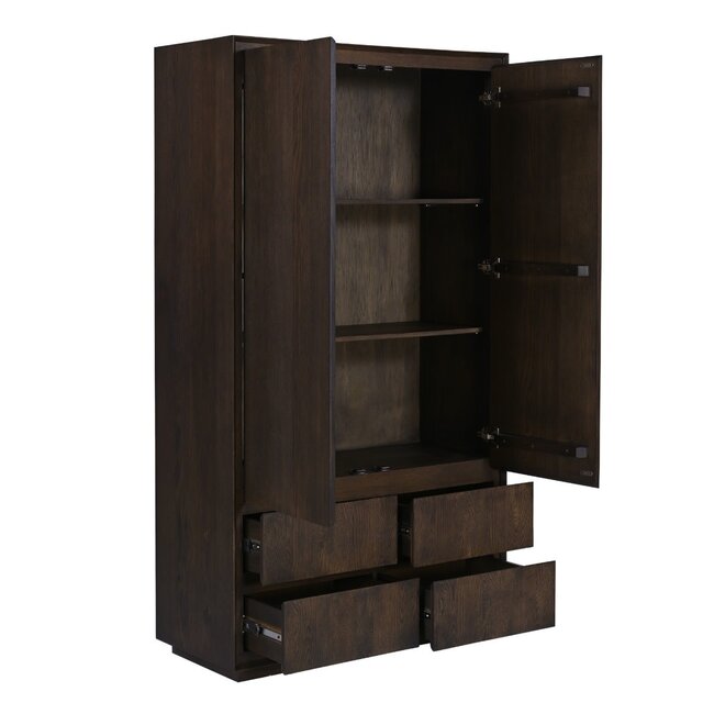 Livingfurn Kast Firato Basalt 100cm