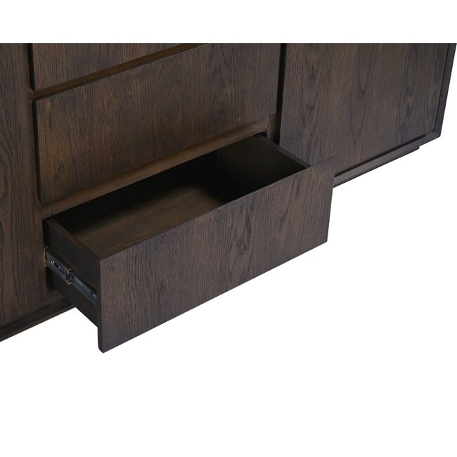 Livingfurn Dressoir Firato Basalt 180cm