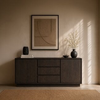 Livingfurn Dressoir Firato Basalt 180cm