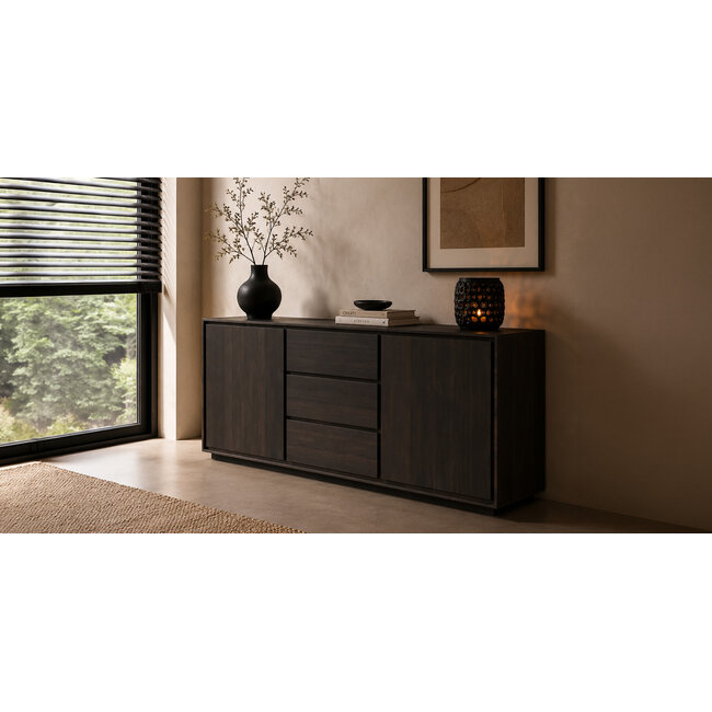 Livingfurn Dressoir Firato Basalt 180cm