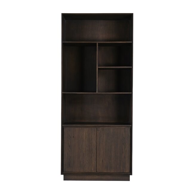 Livingfurn Boekenkast Firato Basalt 90cm