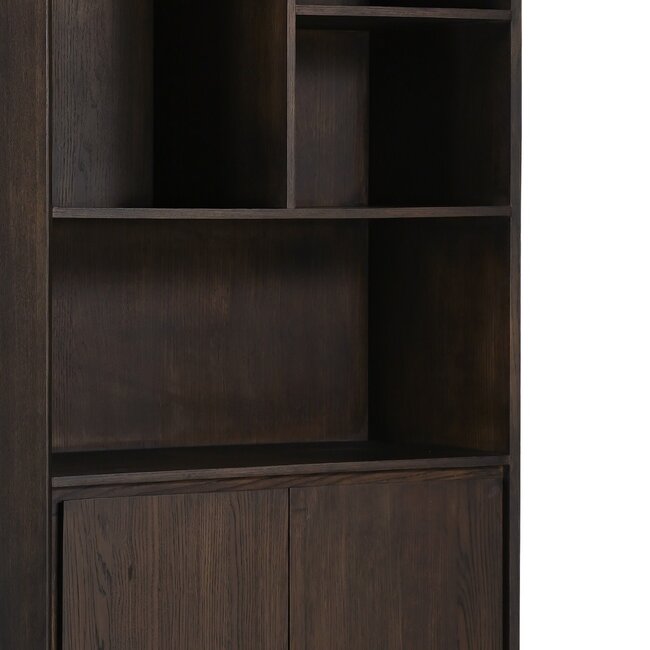 Livingfurn Boekenkast Firato Basalt 90cm
