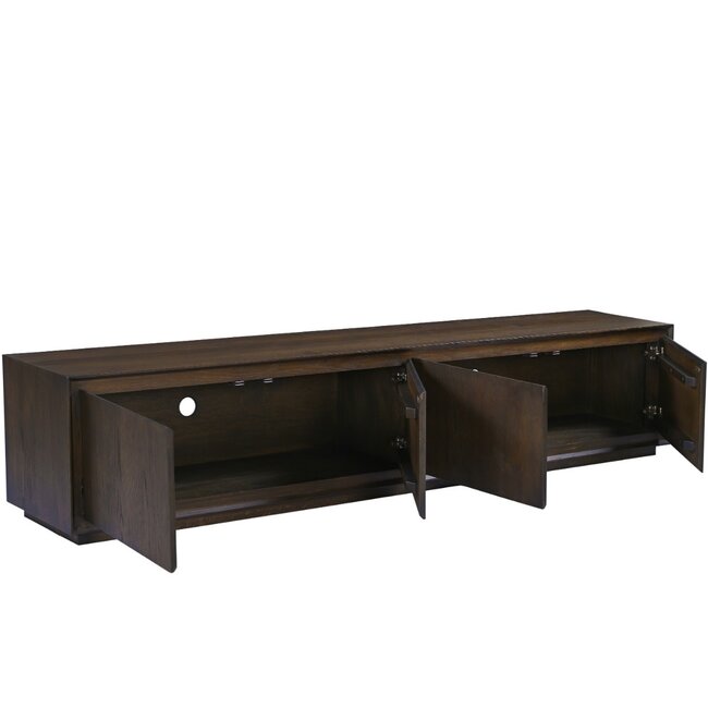 Livingfurn Tv meubel Firato Firato Basalt 220cm