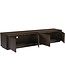 Livingfurn Tv meubel Firato Firato Basalt 220cm