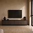 Livingfurn Tv meubel Firato Firato Basalt 220cm