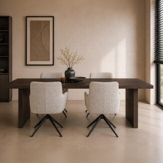 Livingfurn Eettafel Firato Basalt 240cm