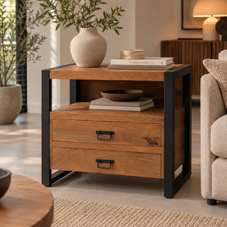 Starfurn Ladekast Boaz | 80 cm I Warm bruin