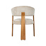 Label51 Eetkamerstoel Nice - Naturel - Cremona - Naturel Hout