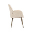 Label51 Eetkamerstoel Mayson - Naturel - Cremona - Taupe Metaal