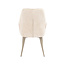 Label51 Eetkamerstoel Mayson - Naturel - Cremona - Taupe Metaal