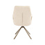 Label51 Eetkamerstoel Jill - Naturel - Raven - Taupe Metaal