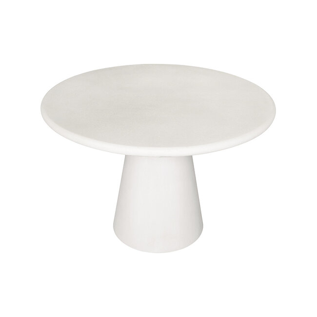 Label51 Eetkamertafel Elan - Beige - Concrete - 110x110 cm