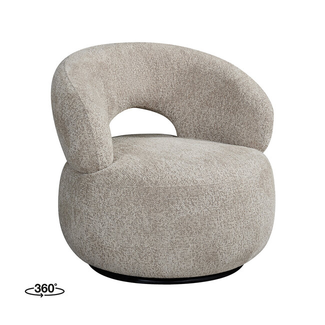 Label51 Fauteuil Nusenna - Beige - Superb - One Size