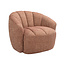 Label51 Fauteuil Marvito - Burgundy - Rustic Weave - One Size
