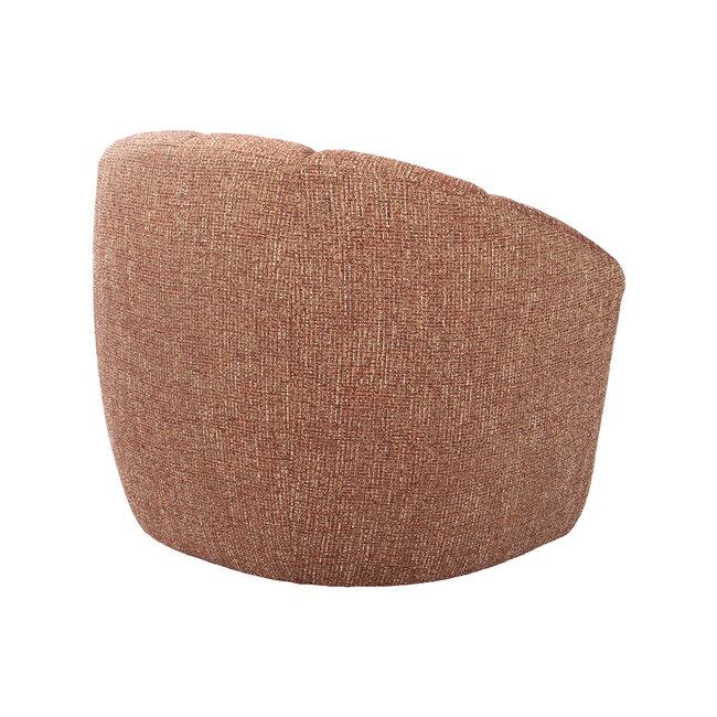 Label51 Fauteuil Marvito - Burgundy - Rustic Weave