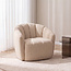 Label51 Fauteuil Marvito - Beige - Rustic Weave - One Size