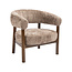 Label51 Fauteuil Alegra - Taupe - Cremona - One Size