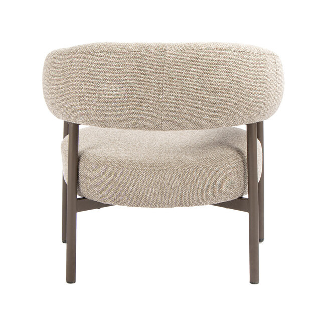 Label51 Fauteuil Delfina - Mushroom - Royal Boucle - One Size