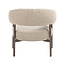 Label51 Fauteuil Delfina – Mushroom Royal Bouclé | Brons Metaal