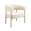 Label51 Fauteuil Delfina - Naturel - Royal Boucle - One Size